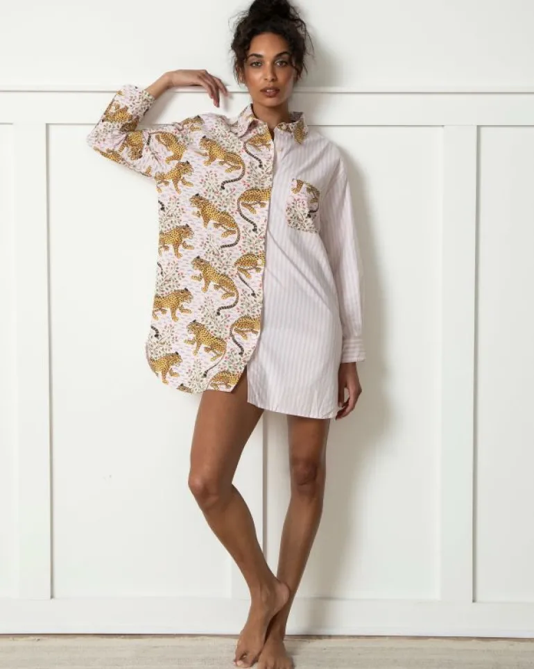 Blouses & Tops<Printfresh Bagheera - Everyday Button Down - Blush