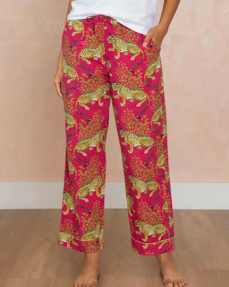 Bundles | Pajama Bottoms<Printfresh Bagheera - 2-Pack PJ Pants - Hot Pink/Ink