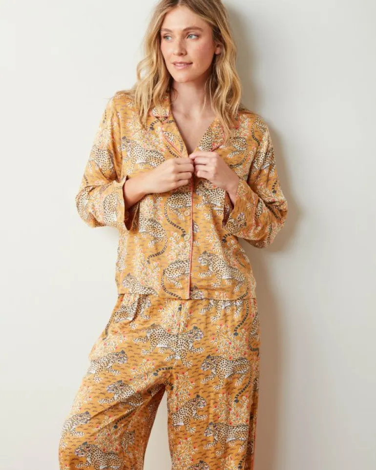 Bagheera | Luxe Satin<Printfresh Bagheera - Petite Satin Rittenhouse Set - Tobacco