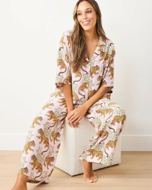 Bagheera | Luxe Satin<Printfresh Bagheera - Petite Satin Wildest Dreams Set - Blush