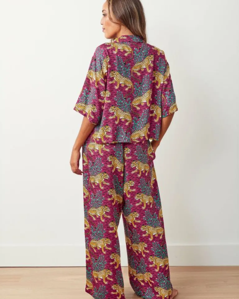 Bagheera | Luxe Satin<Printfresh Bagheera - Petite Satin Wildest Dreams Set - Wine