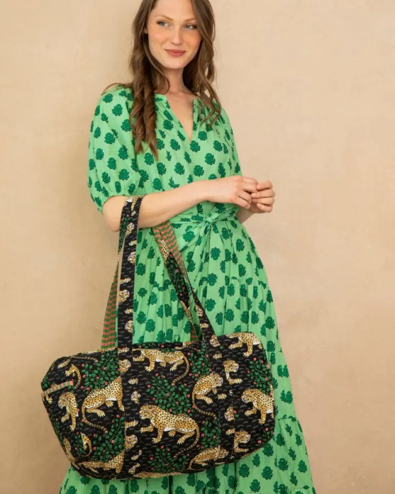 Bags & Totes<Printfresh Bagheera - Quilted Duffle Bag - Ink