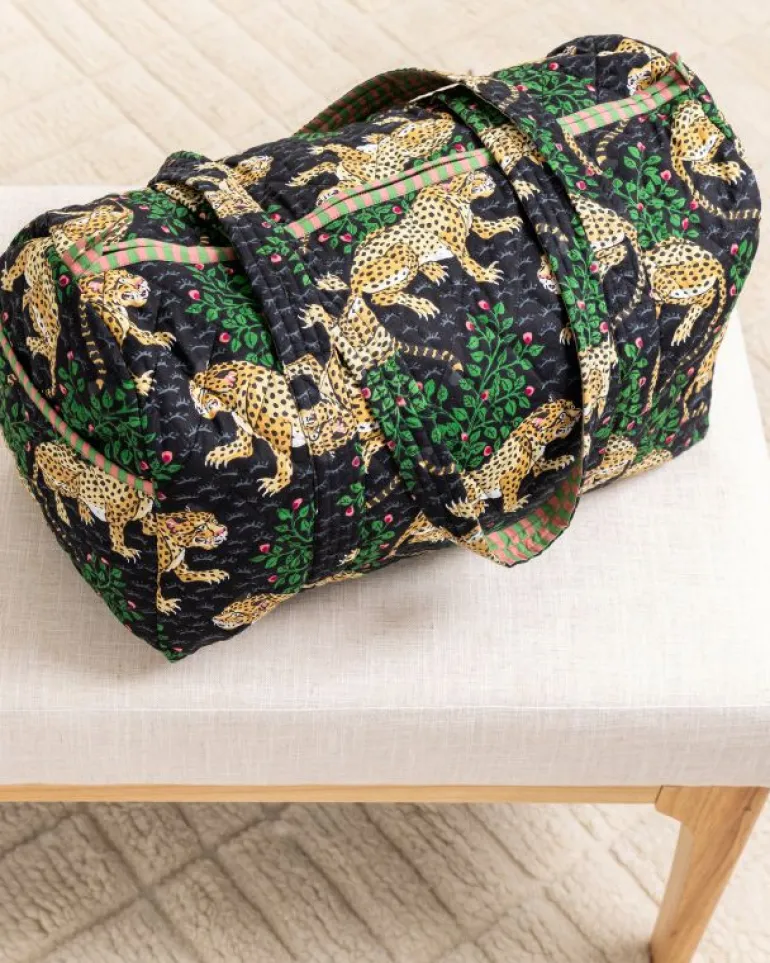 Bags & Totes<Printfresh Bagheera - Quilted Duffle Bag - Ink