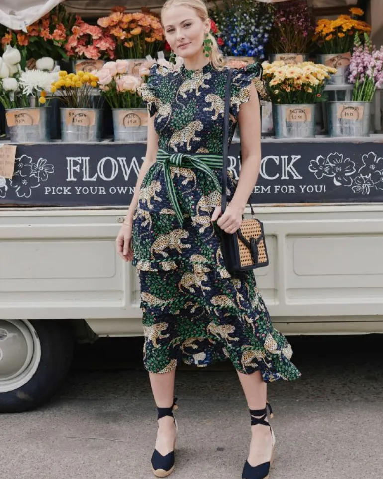 Dresses<Printfresh Bagheera - Ready to Ruffle Dress - Ink