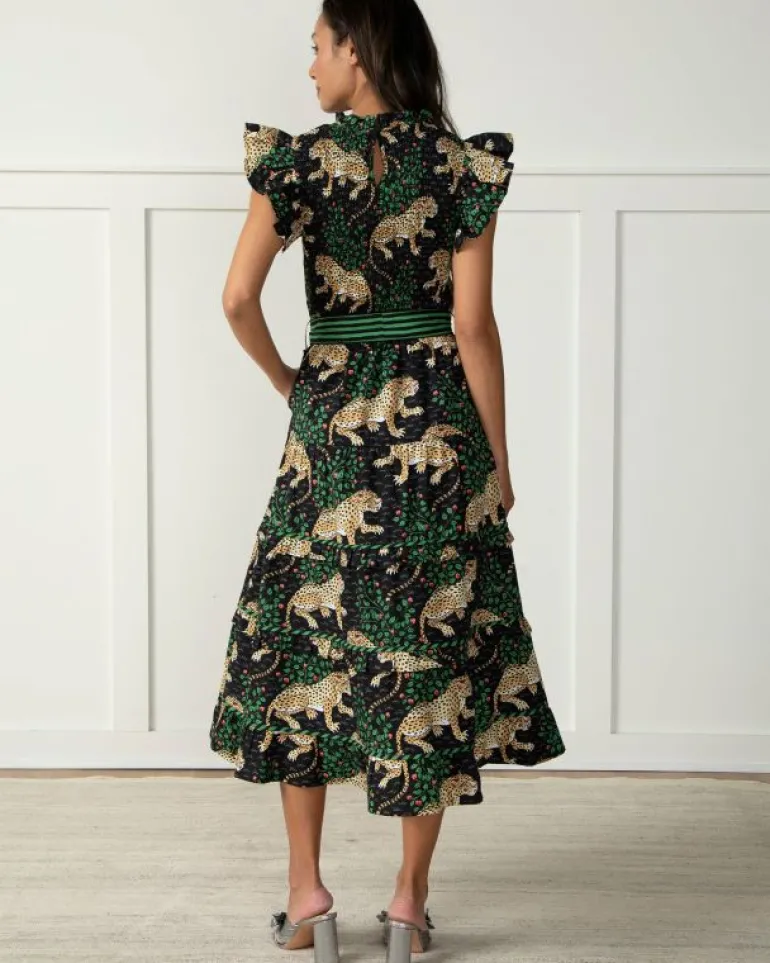 Dresses<Printfresh Bagheera - Ready to Ruffle Dress - Ink