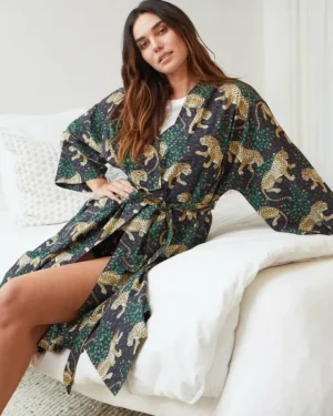 Robes<Printfresh Bagheera - Robe - Ink