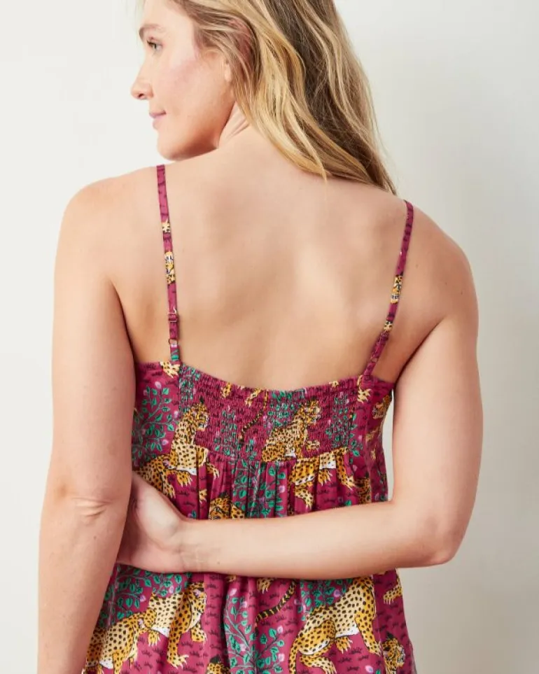 Bagheera | Luxe Satin<Printfresh Bagheera - Satin Chic To Sleep Shortie - Wine