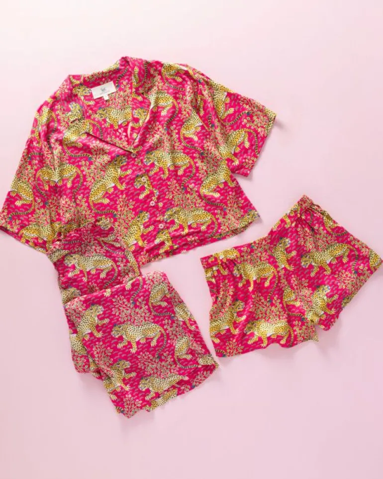 Bundles | Luxe Satin<Printfresh Bagheera - Satin Dreams Bundle - Hot Pink