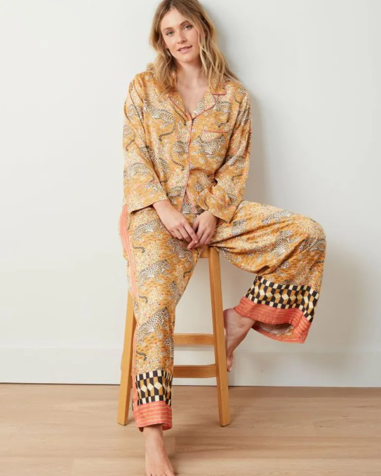Bagheera | Luxe Satin<Printfresh Bagheera - Satin Rittenhouse Set - Tobacco
