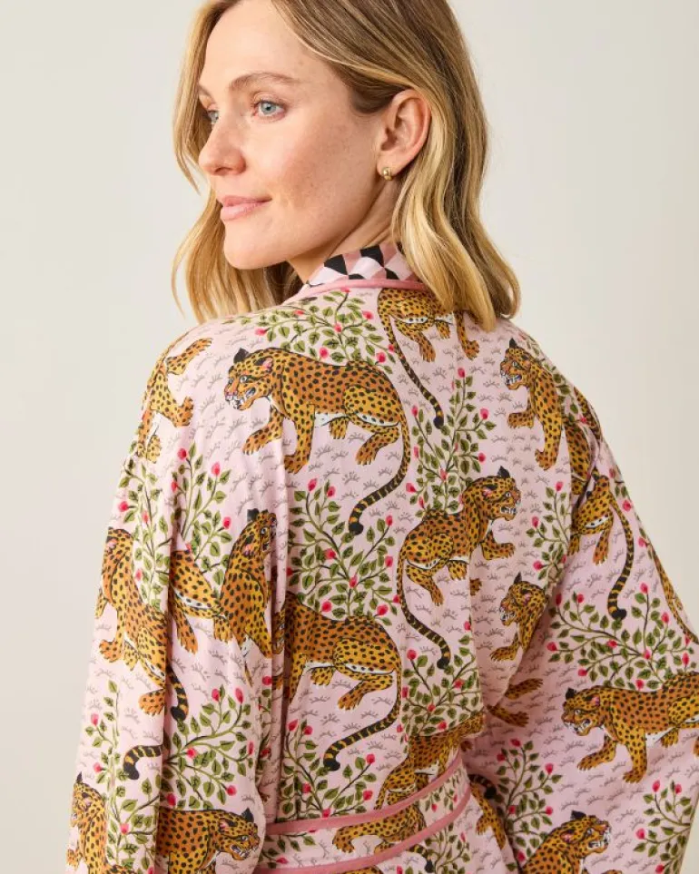 Bagheera | Luxe Satin<Printfresh Bagheera - Satin Robe - Blush
