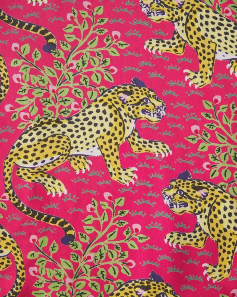 Bagheera | Luxe Satin<Printfresh Bagheera - Satin Robe - Hot Pink HotPink