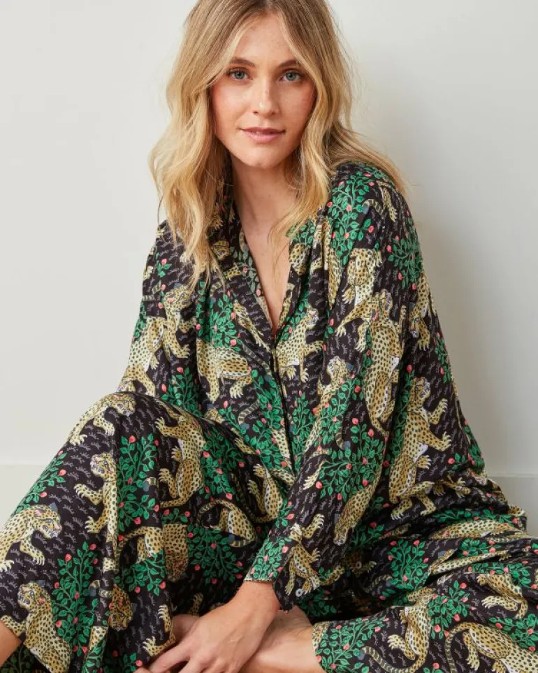 Bagheera | Luxe Satin<Printfresh Bagheera - Satin Stevie Set - Ink