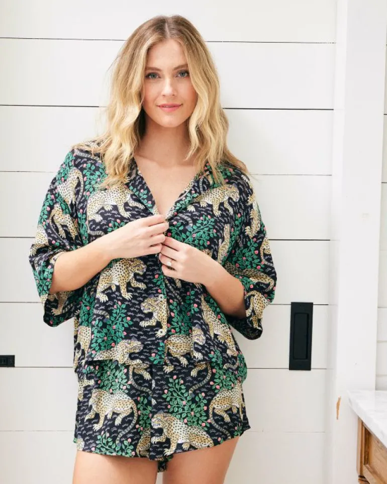 Bagheera | Luxe Satin<Printfresh Bagheera - Satin Sweet Dreams Set - Ink