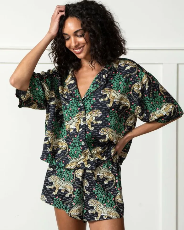 Bagheera | Luxe Satin<Printfresh Bagheera - Satin Sweet Dreams Set - Ink