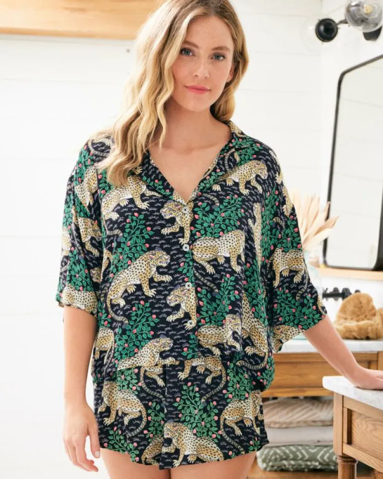 Bagheera | Luxe Satin<Printfresh Bagheera - Satin Sweet Dreams Set - Ink