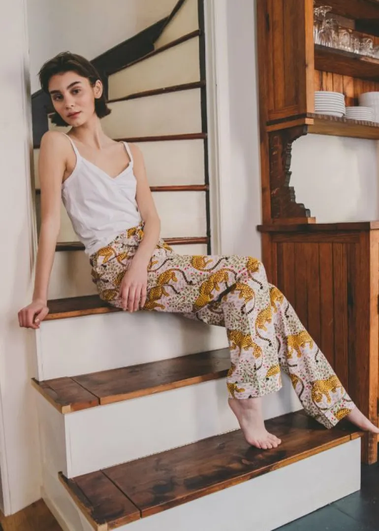 Tall | Pajama Bottoms<Printfresh Bagheera - Tall Pajama Pants - Blush