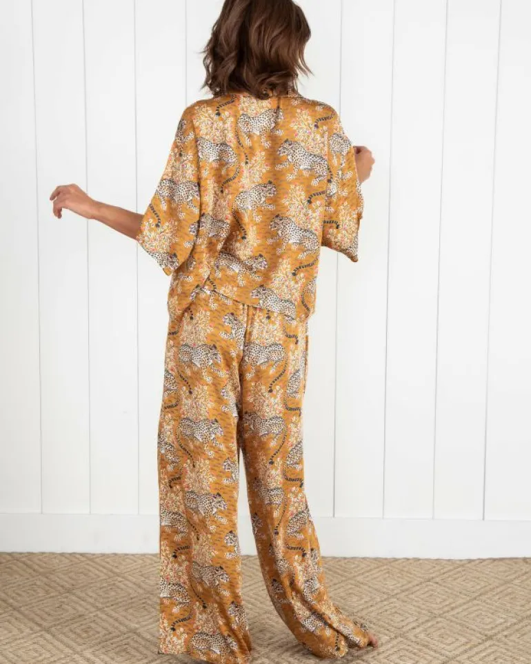 Bagheera | Luxe Satin<Printfresh Bagheera - Tall Satin Wildest Dreams Set - Tobacco