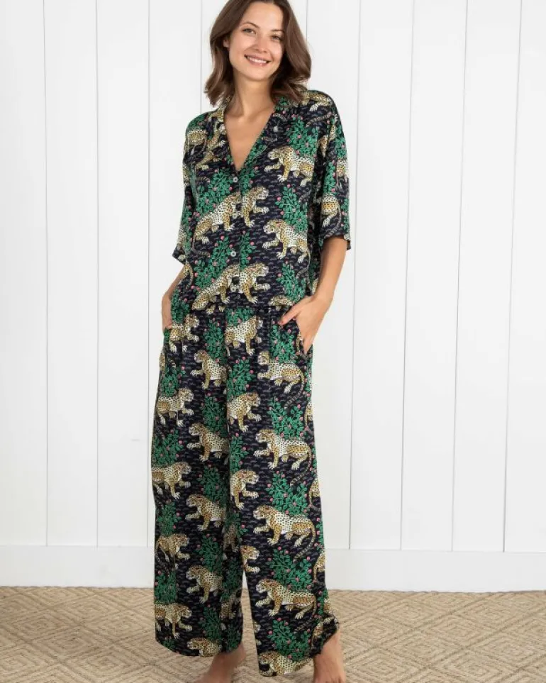 Bagheera | Luxe Satin<Printfresh Bagheera - Tall Satin Wildest Dreams Set - Ink