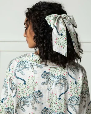 Bagheera | Luxe Satin<Printfresh Bagheera - The Preppy Hair Bow - Wedding Cake WeddingCake