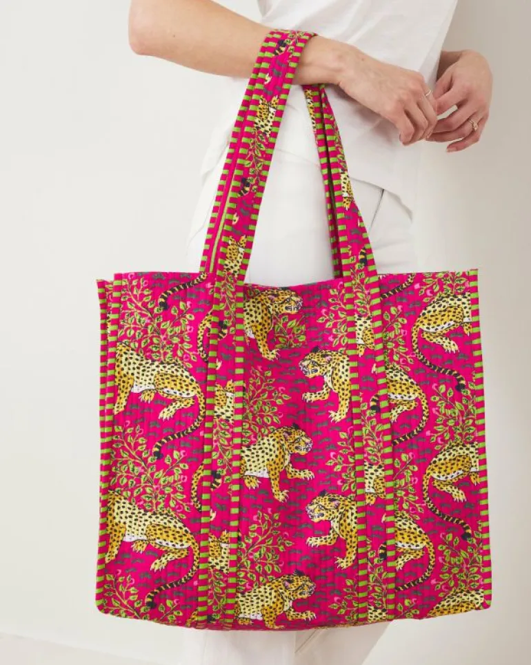 Bags & Totes<Printfresh Bagheera - The Traveler Tote - Hot Pink HotPink