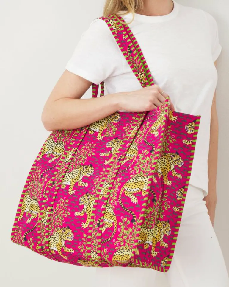 Bags & Totes<Printfresh Bagheera - The Traveler Tote - Hot Pink HotPink