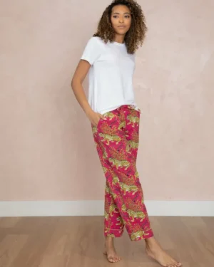 Bundles | T-shirts & Tanks<Printfresh Bagheera - T-Shirt and PJ Pants Bundle - Hot Pink/Cloud