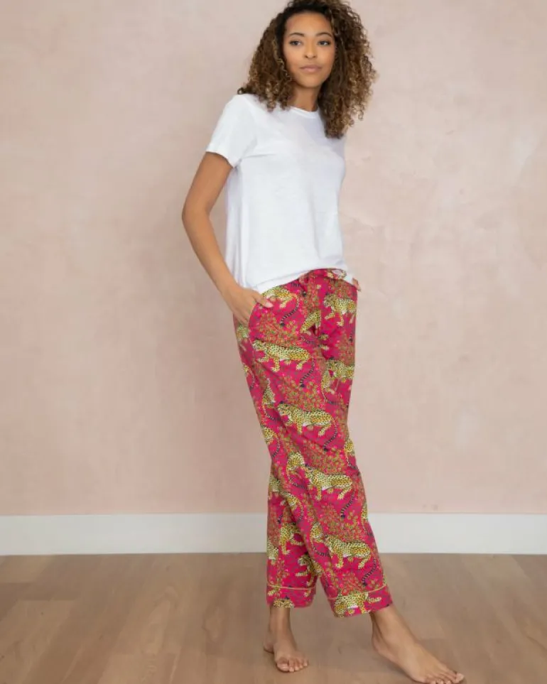 Bundles | T-shirts & Tanks<Printfresh Bagheera - T-Shirt and PJ Pants Bundle - Hot Pink/Cloud