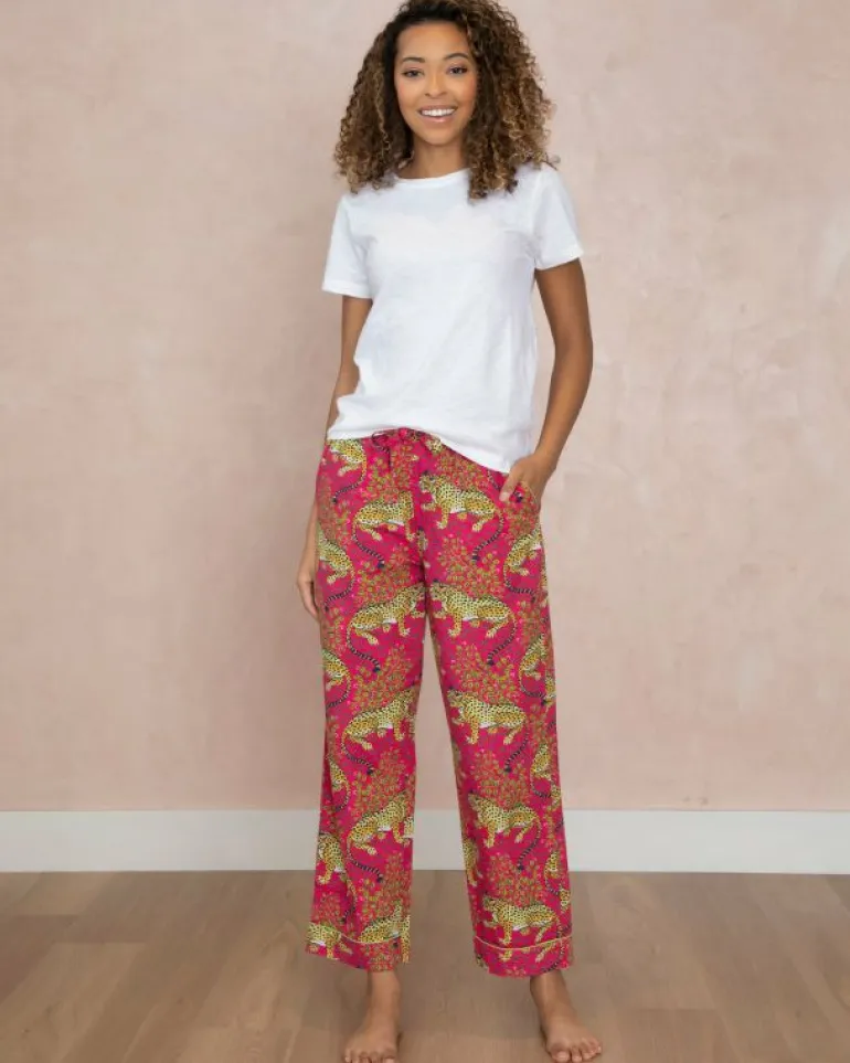 Bundles | T-shirts & Tanks<Printfresh Bagheera - T-Shirt and PJ Pants Bundle - Hot Pink/Cloud