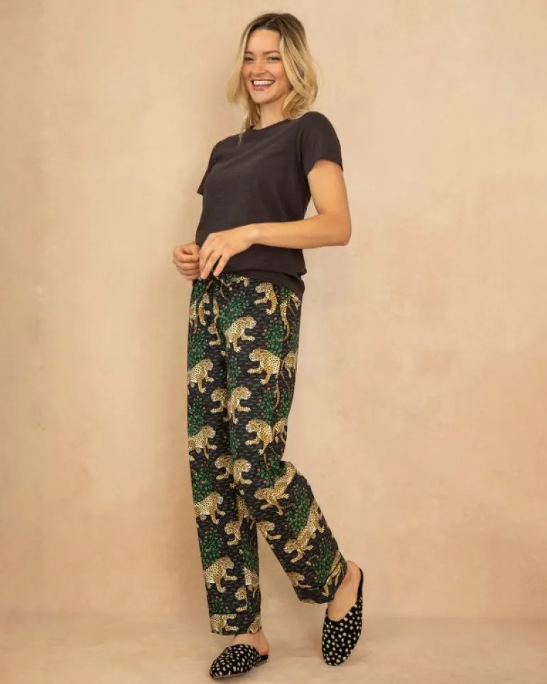 Bundles | T-shirts & Tanks<Printfresh Bagheera - T-Shirt and PJ Pants Bundle - Ink/Black