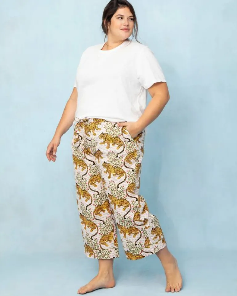 Bundles | Pajama Bottoms<Printfresh Big Cats - 2-Pack Cropped PJ Pants - Multi