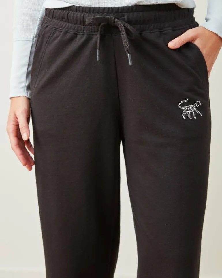 Sweatsuits<Printfresh - Down Time Cropped Sweatpants - Cropped Sweatpants Black