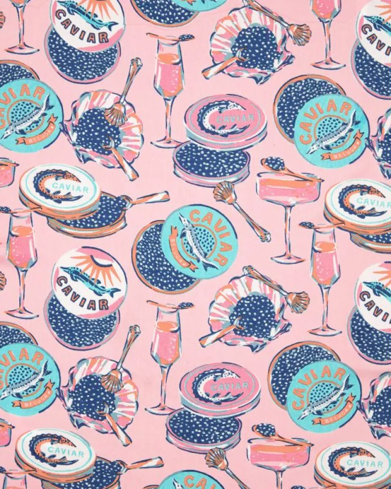 Champagne & Caviar | Petite<Printfresh Champagne u0026 Caviar - Petite Satin Wildest Dreams Set - Blush
