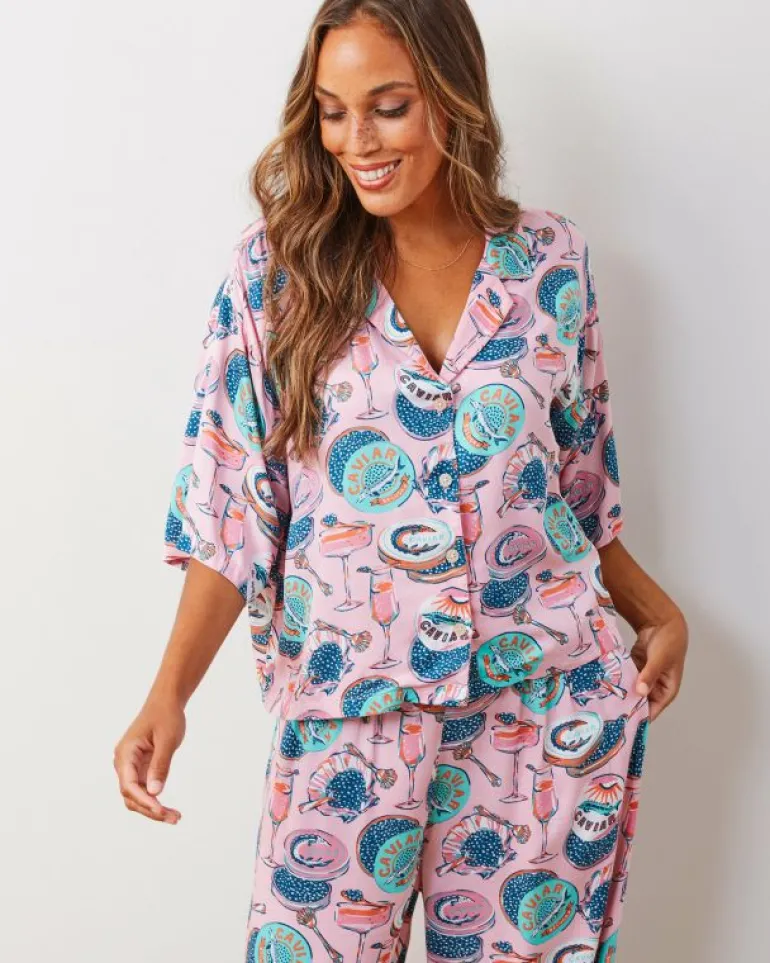 Champagne & Caviar | Tall<Printfresh Champagne u0026 Caviar - Tall Satin Wildest Dreams Set - Blush