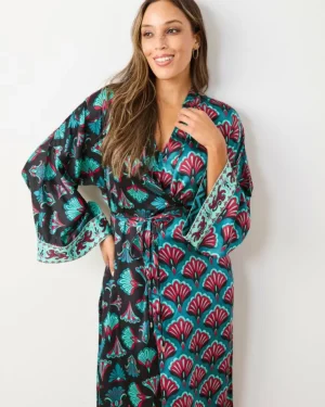 Dresses<Printfresh Cocktail Hour GatsbyGreen