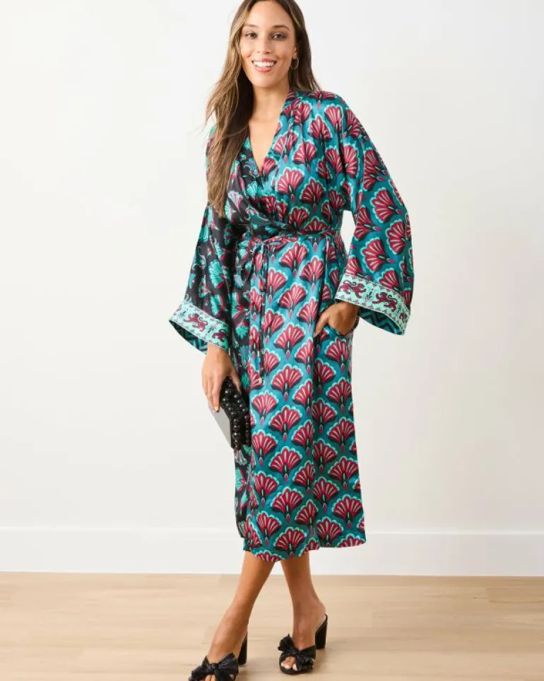 Dresses<Printfresh Cocktail Hour GatsbyGreen