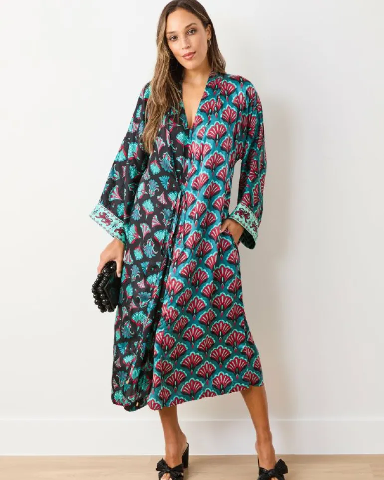 Dresses<Printfresh Cocktail Hour GatsbyGreen