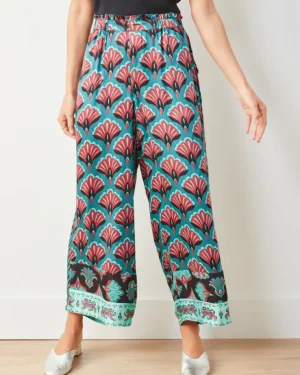 Petite<Printfresh Cocktail Hour - Petite Fancy Pant - Gatsby Green