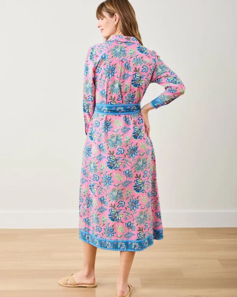 Dresses<Printfresh Gardenscape - Monaco Dress - Pink Palace PinkPalace