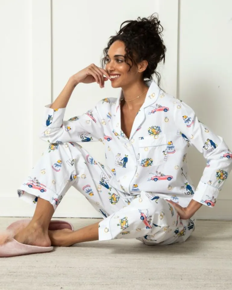 Pajama Sets<Printfresh Happily Ever After - Long PJ Set - Cloud