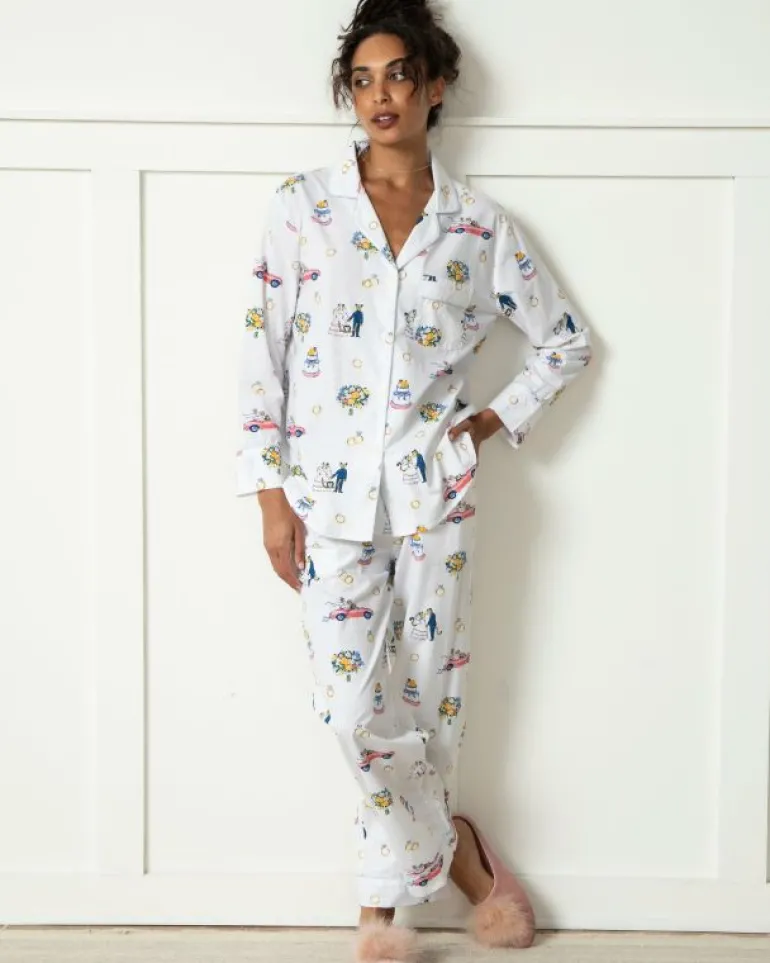 Pajama Sets<Printfresh Happily Ever After - Long PJ Set - Cloud