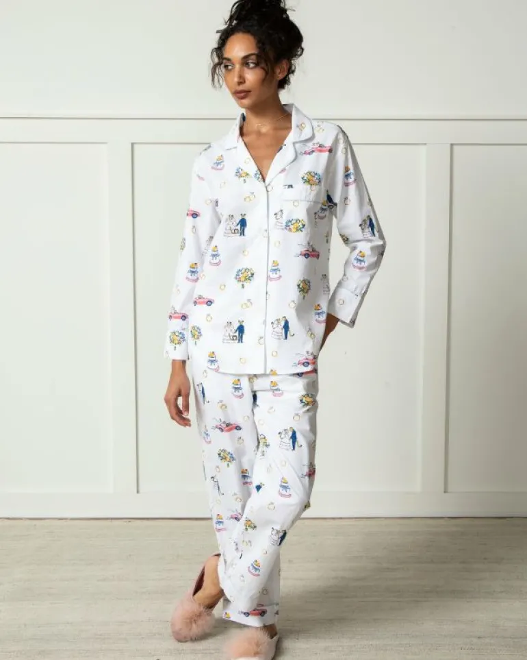 Pajama Sets<Printfresh Happily Ever After - Long PJ Set - Cloud