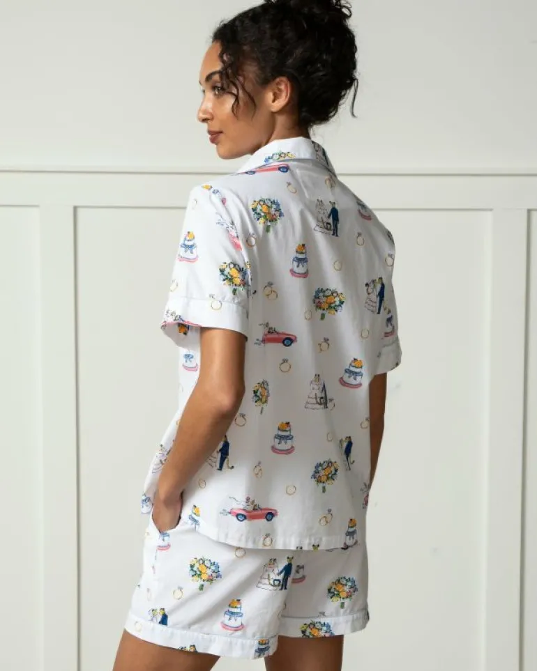 Pajama Sets<Printfresh Happily Ever After - Short PJ Set - Cloud
