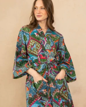 Robes<Printfresh High Horse - Robe - Blush Denim BlushDenim