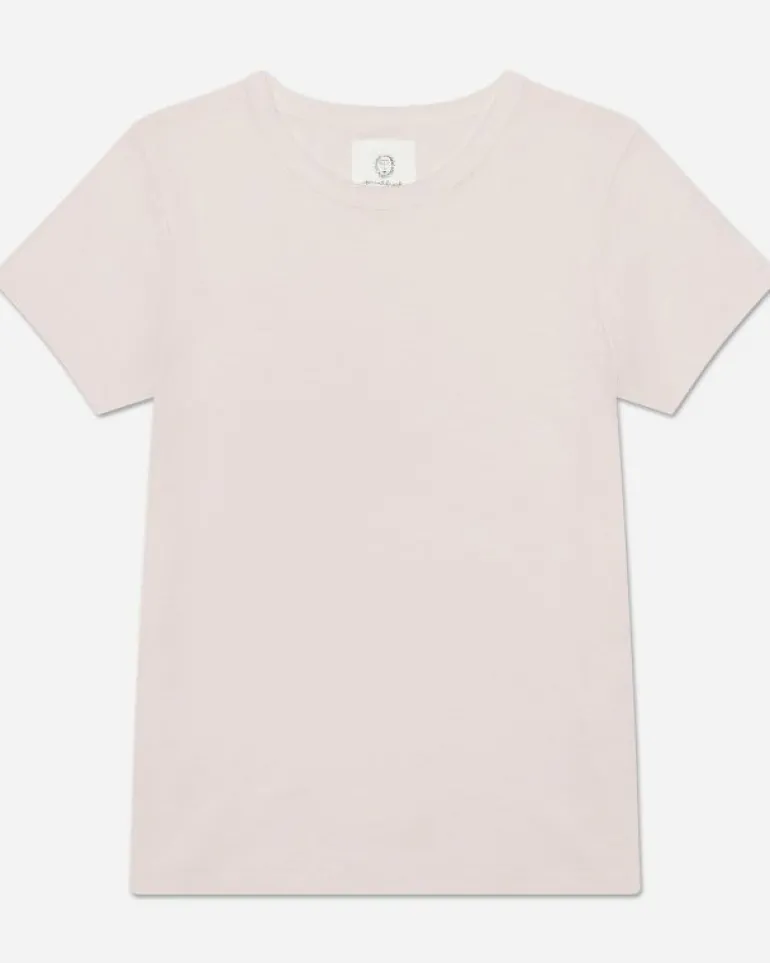 T-shirts & Tanks | T-shirts & Henleys<Printfresh Light Blush - Saturday Tee - Knit T-Shirt LightBlush
