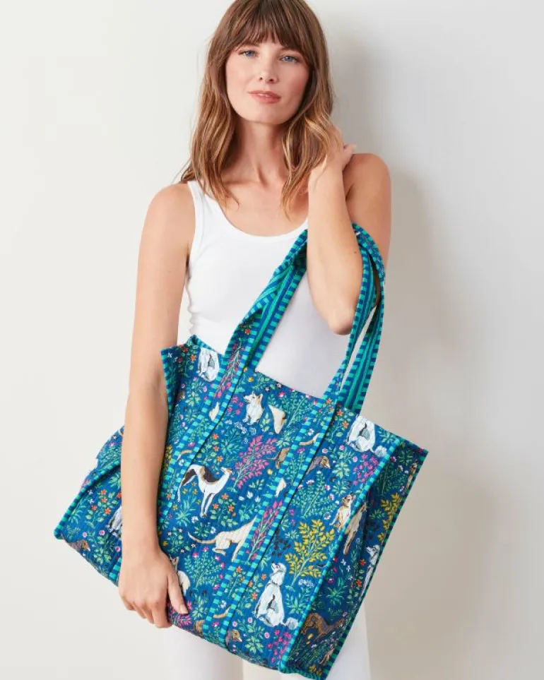 Bags & Totes<Printfresh Must Love Dogs - The Traveler Tote - Indigo