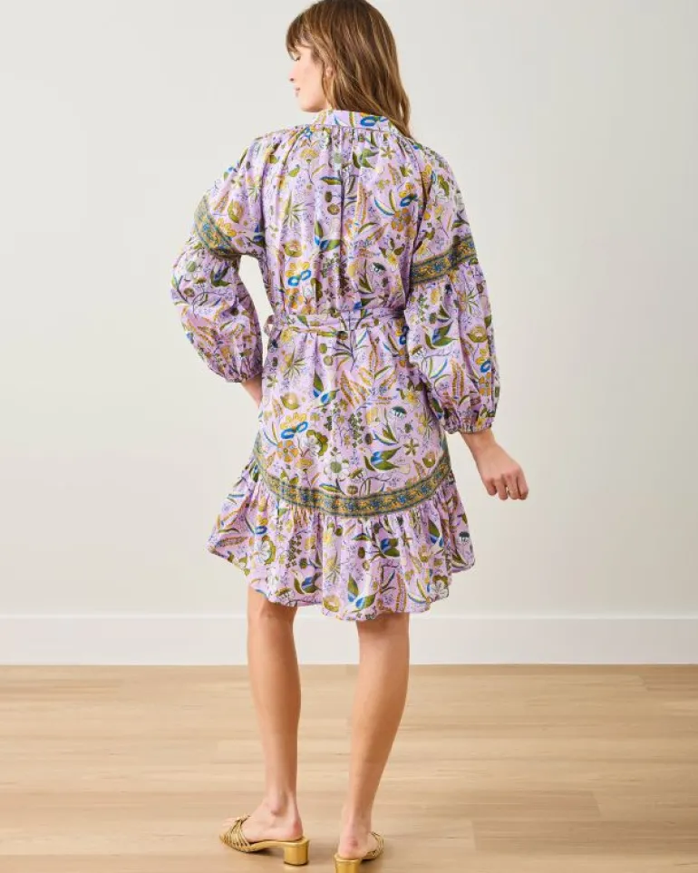 Dresses<Printfresh Painter's Garden - Claudia Dress - Lavender