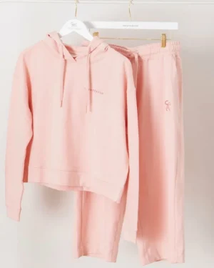 Sweatsuits | Bundles<Printfresh Pale Pink - Down Time Cropped Set - Cropped Set PalePink