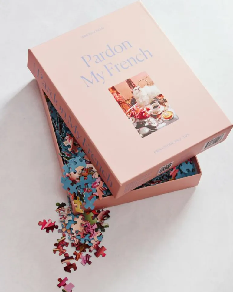 Friends Of Pf<Printfresh Pardon My French - 1000 Piece Puzzle - Piecework Puzzles