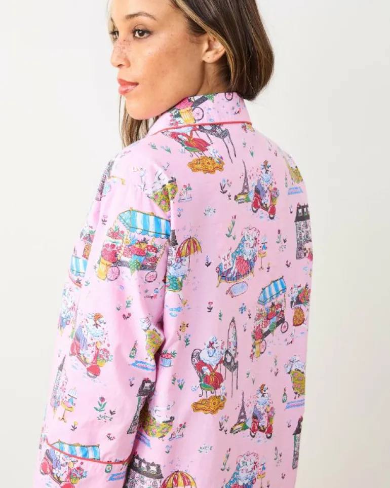 Sleep Shirts<Printfresh Parisian Poodles - Sleep Shirt - Paris Pink ParisPink