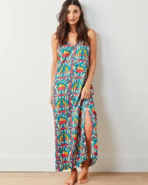 Royal Cheetah | Luxe Satin<Printfresh Royal Cheetah - Satin Chic To Sleep Nightie - Ruby Jade Ruby&Jade